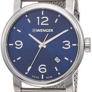 Wenger Herrklocka 01-1041-125 Blå/Stål Ø41 mm