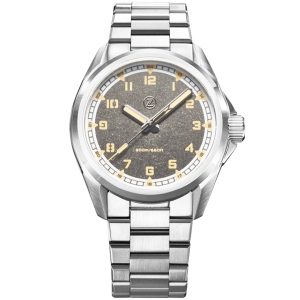 Zelos Swordfish Field 38MM SS Z-0402 - Unisex - 38 mm - Analogt - Automatiskt - Safirglas