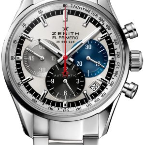 Zenith Damklocka 03.2150.400-69.M2150 El Primero Silverfärgad/Stål