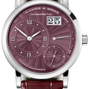 A. Lange & Söhne Damklocka 181.039 Lange 1 Lila/Läder Ø36.8 mm