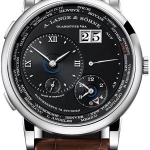 A. Lange & Söhne Herrklocka 136.029 Lange 1 Svart/Läder Ø41.9