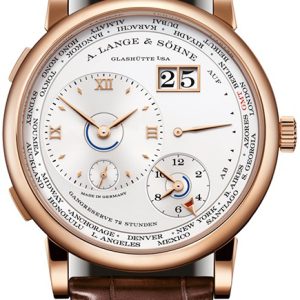 A. Lange & Söhne Herrklocka 136.032 Lange 1 Silverfärgad/Läder