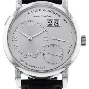 A. Lange & Söhne Herrklocka 191.025 Lange 1 Silverfärgad/Läder