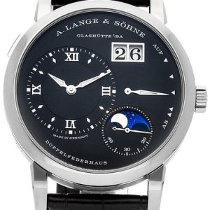 A. Lange & Söhne Herrklocka 192.029 Lange 1 Svart/Läder Ø39 mm