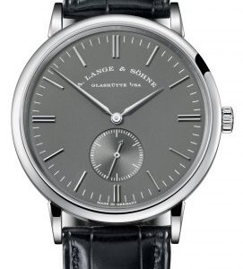 A. Lange & Söhne Herrklocka 216.027 Saxonia Grå/Läder Ø37 mm