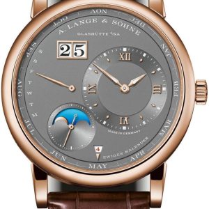 A. Lange & Söhne Herrklocka 345.033 Lange 1 Grå/Läder Ø41.9 mm