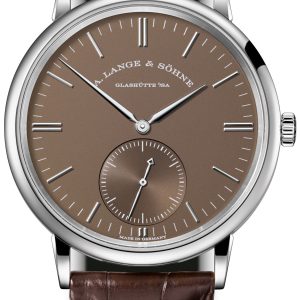 A. Lange & Söhne Herrklocka 380.044 Saxonia Brun/Läder Ø39 mm