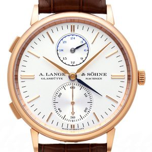 A. Lange & Söhne Herrklocka 386.032 Saxonia Silverfärgad/Läder