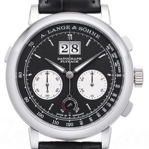 A. Lange & Söhne Herrklocka 405.035 Saxonia Svart/Läder Ø41 mm