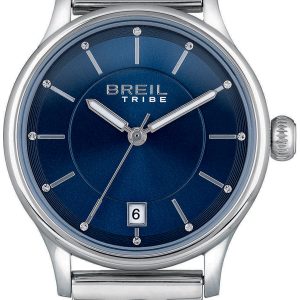 Breil Damklocka EW0497 Tribe Blå/Stål Ø32 mm