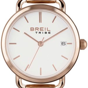 Breil Damklocka EW0503 Tribe Vit/Roséguldstonat stål Ø32 mm