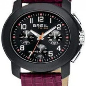 Breil Damklocka TW0378 Tribe Svart/Läder Ø42 mm