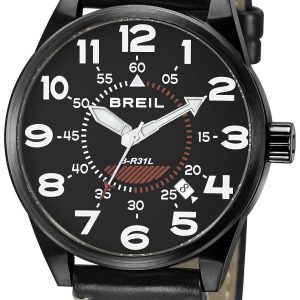 Breil Herrklocka TW1382 Flight Control Svart/Läder Ø45 mm