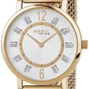 Breil Tribe Damklocka EW0403 Vit/Gulguldtonat stål Ø32 mm