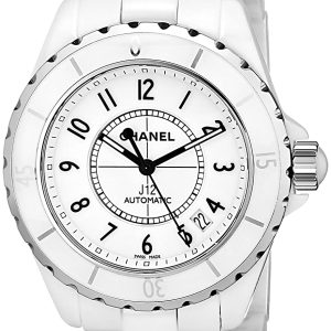 Chanel Damklocka H0970 J12 Vit/Keramik Ø38 mm