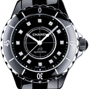 Chanel Damklocka H1626 J12 Svart/Keramik Ø38 mm