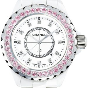 Chanel Damklocka H2010 J12 Vit/Keramik Ø33 mm