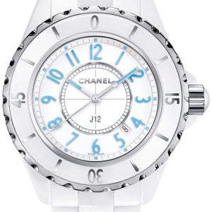 Chanel Damklocka H3826 J12 Vit/Keramik Ø33 mm