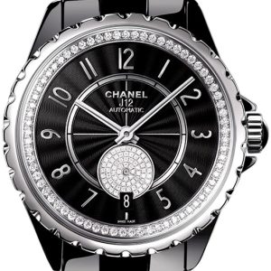 Chanel Damklocka H3840 J12 Svart/Keramik Ø36.5 mm