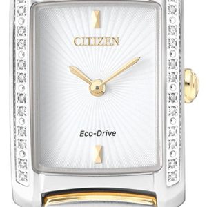 Citizen 99999 Damklocka EG2965-53A Vit/Gulguldtonat stål