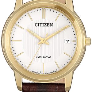 Citizen 99999 Damklocka FE6012-11A Vit/Läder Ø33 mm