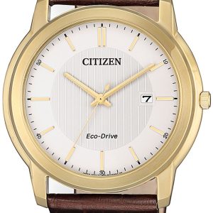 Citizen 99999 Herrklocka AW1212-10A Silverfärgad/Läder Ø42 mm