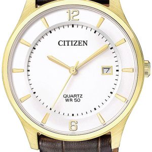 Citizen 99999 Herrklocka BD0043-08B Vit/Läder Ø39 mm