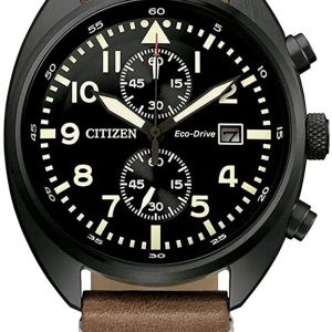 Citizen 99999 Herrklocka CA0745-14E Svart/Läder Ø41 mm