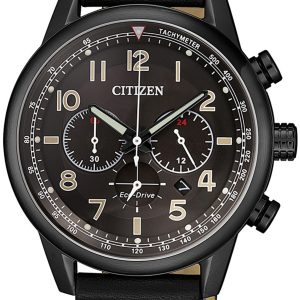 Citizen 99999 Herrklocka CA4425-28E Svart/Läder Ø43 mm