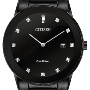 Citizen Axiom Herrklocka AU1065-58G Svart/Stål Ø40 mm