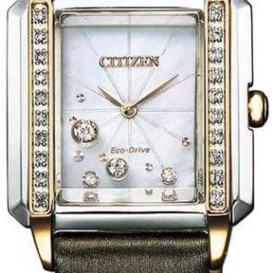 Citizen Damklocka EG7068-16D Blå/Satin