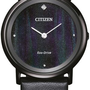 Citizen Damklocka EG7095-13E Elegance Flerfärgad/Läder Ø31 mm