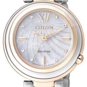 Citizen Damklocka EM0335-51D Silverfärgad/Stål Ø30 mm