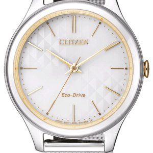 Citizen Damklocka EM0504-81A Vit/Stål Ø32 mm