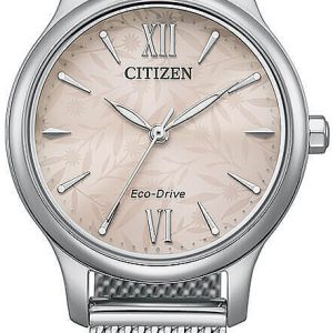 Citizen Damklocka EM0899-81X Dress Rosa/Stål Ø30 mm