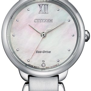 Citizen Damklocka EM0920-86D Diamond Vit/Stål Ø28 mm