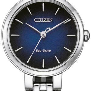 Citizen Damklocka EM0990-81L Eco Drive Blå/Stål Ø28 mm