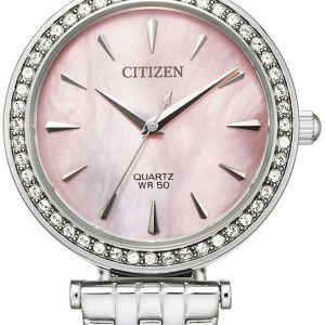 Citizen Damklocka ER0210-55Y Elegance Rosa/Stål Ø30 mm