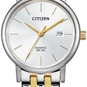 Citizen Damklocka EU6094-53A Silverfärgad/Gulguldtonat stål Ø28 mm