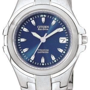 Citizen Damklocka EW0650-51L Titanium Blå/Titan Ø30 mm