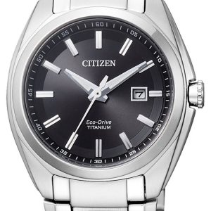 Citizen Damklocka EW2210-53E Titanium Svart/Titan Ø34 mm