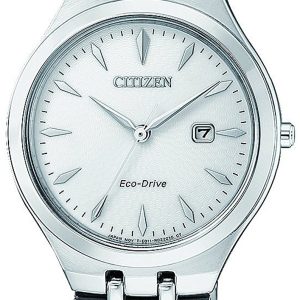 Citizen Damklocka EW2490-80B Elegance Silverfärgad/Stål Ø31.8 mm