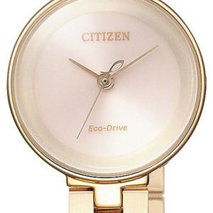 Citizen Damklocka EW5503-59W Rosa/Gulguldtonat stål Ø24 mm