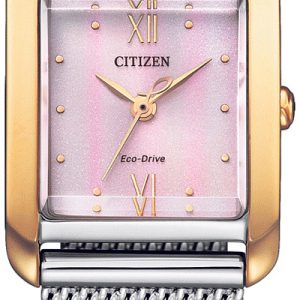 Citizen Damklocka EW5596-66X Eco Drive Rosa/Stål Ø22 mm