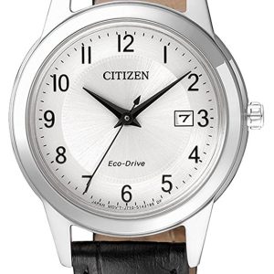 Citizen Damklocka FE1081-08A Leather Silverfärgad/Läder Ø30 mm