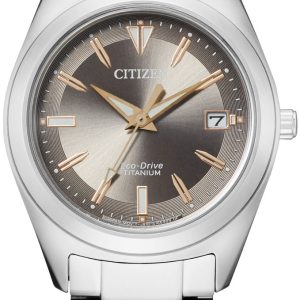 Citizen Damklocka FE6150-85H Titanium Grå/Titan Ø34 mm