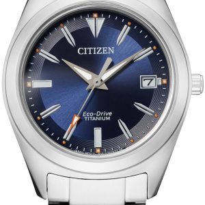 Citizen Damklocka FE6150-85L Titanium Blå/Titan Ø34 mm