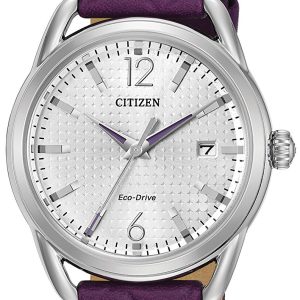 Citizen Drive Damklocka FE6080-03A Silverfärgad/Läder Ø34 mm