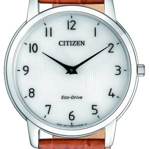 Citizen Eco Drive 180 Herrklocka AR1130-13A Vit/Läder Ø39 mm