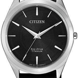 Citizen Eco Drive 180 Herrklocka BJ6520-15E Svart/Läder Ø41 mm